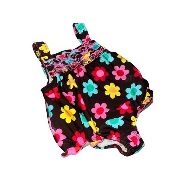 3/$25 🍄 Osh Kosh B’gosh Floral Swimsuit Size 24 Months - Picture 1 of 7
